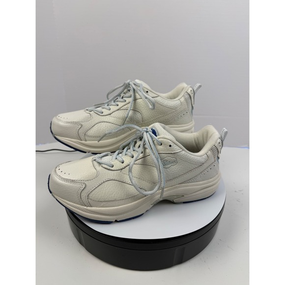 Dr Comfort White Leather Orthopedic Shoes for Custom Insoles Walking Women's 9 W - Picture 3 of 17